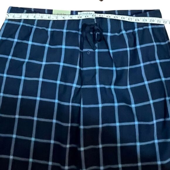 Goodfellow And Co Blue Checkered Microfleece Pajama Pants, Size XXL, NWT - Picture 5 of 8
